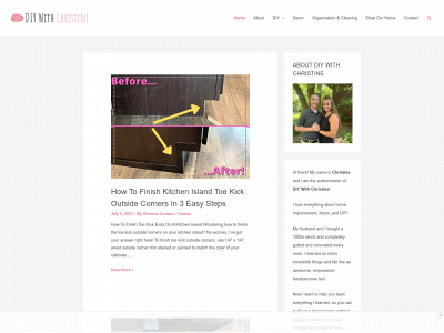 diywithchristine.com snapshot