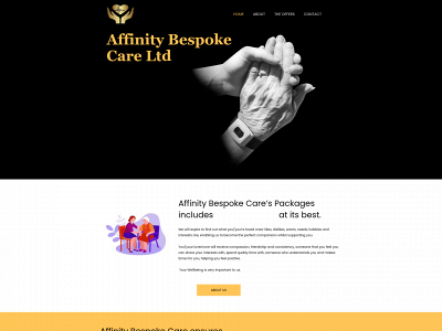 affinitybespokecare.com snapshot