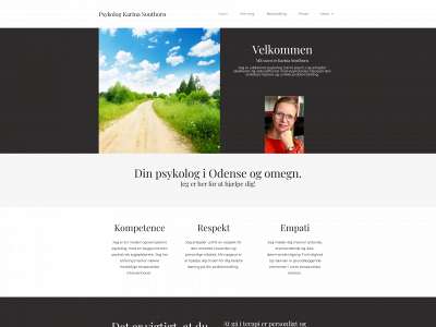 psykolog-karinasouthorn.dk snapshot