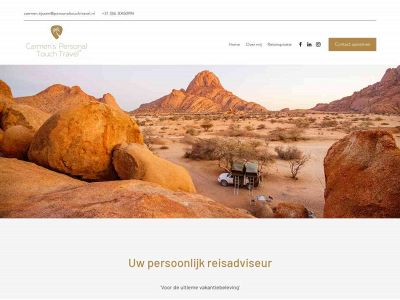 carmenspersonaltouchtravel.nl snapshot