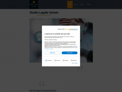 studiolegalevenuto.it snapshot
