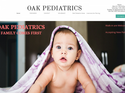 oakpediatrics.com snapshot
