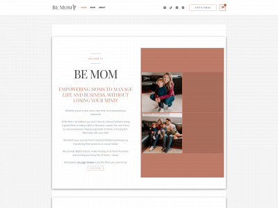 bemom.org snapshot