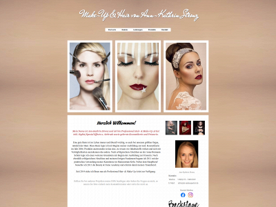 ak-makeupartist.de snapshot