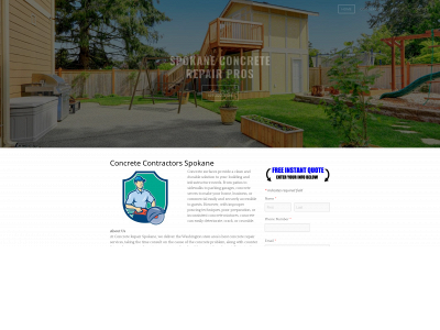 www.spokaneconcretepros.com snapshot