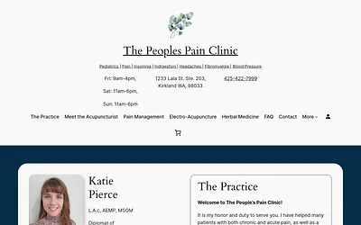 thepeoplespainclinic.com snapshot