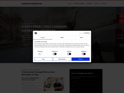 varebilsvognmand.dk snapshot