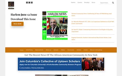 harlemcommunitynews.com snapshot