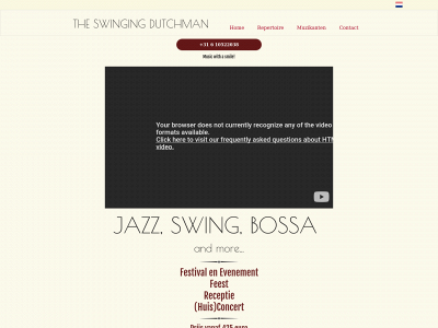 theswingingdutchman.com snapshot