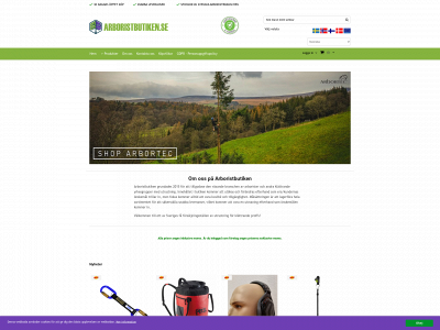 arboristbutiken.dk snapshot