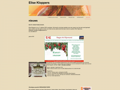 elisekloppers.com snapshot