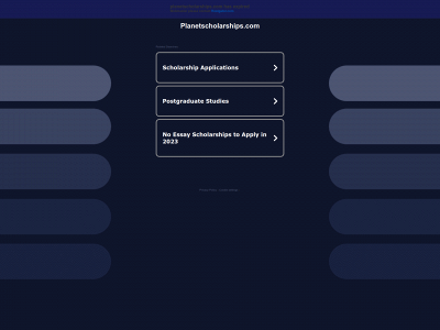 planetscholarships.com snapshot