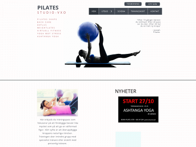 pilatesshape.se snapshot