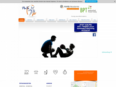 pate-fit.de snapshot
