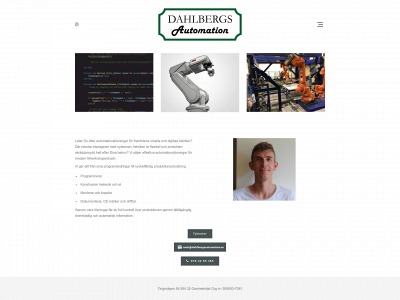 dahlbergsautomation.se snapshot