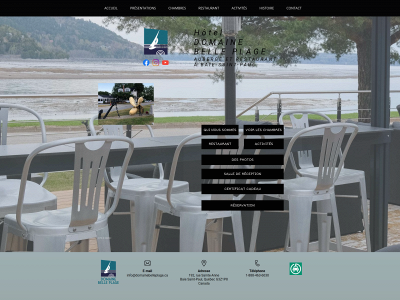 domainebelleplage.ca snapshot