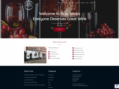 rosswines.co.uk snapshot