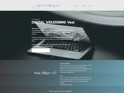 digitalveiledningvest.no snapshot