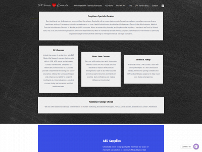 cprtrainers.org snapshot