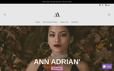 www.annadriancollections.com snapshot