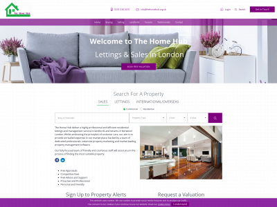 thehomehub.org.uk snapshot