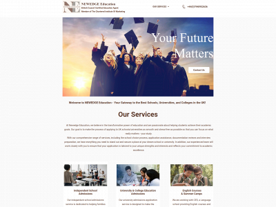 newedge-edu.com snapshot