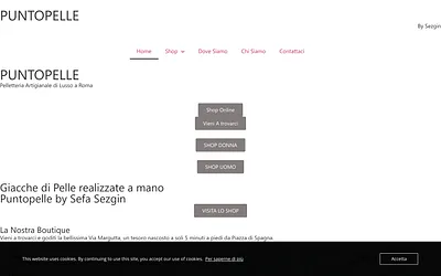giacchedipellearoma.it snapshot