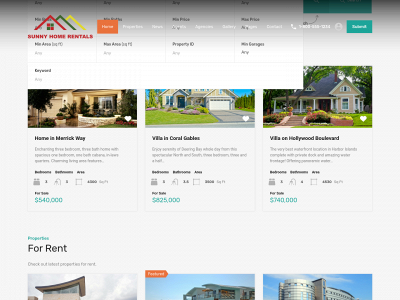 sunnyhomerentals.info snapshot