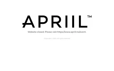 apriilevent.no snapshot