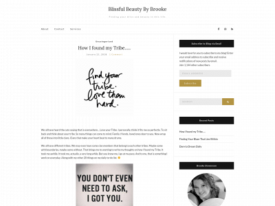 blissfulbeautybybrooke.com snapshot