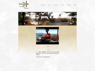 starlight-bali.com snapshot