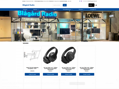 blaagaard-radio.dk snapshot