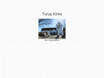 turupkirke.dk snapshot