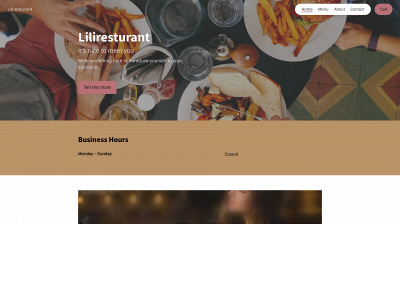 liliresturant.constantcontactsites.com snapshot