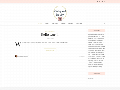 junkyardbetty.com snapshot
