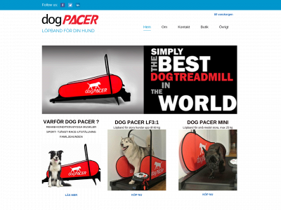 dog-pacer.se snapshot