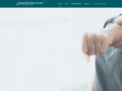 kinesistdesireezeevaert.be snapshot