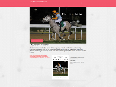 thearabianracehorse.com snapshot