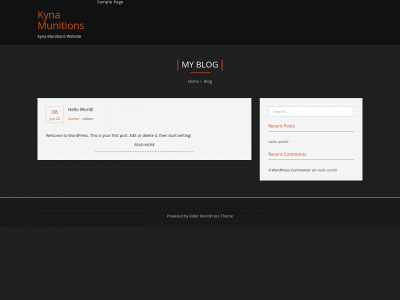 kynamunitions.com snapshot