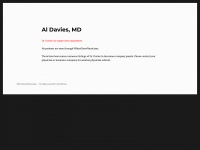 whiteglovephysicians.com snapshot