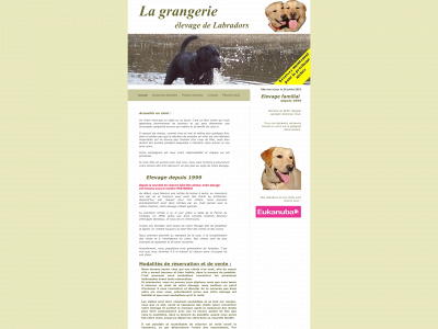 lagrangerie.be snapshot