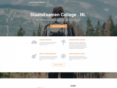 staatsexamencollege.nl snapshot