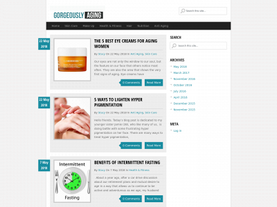 gorgeouslyaging.com snapshot