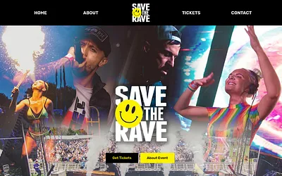savetheravefestival.com snapshot