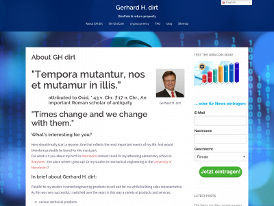 gerhardschmutz.ch snapshot