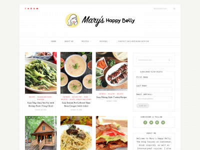 maryshappybelly.com snapshot
