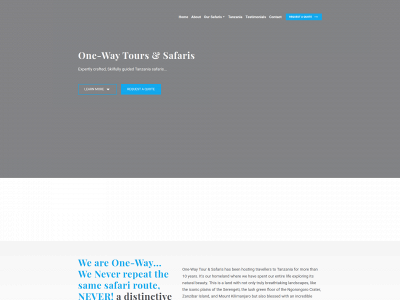 one-waytoursandsafaris.com snapshot