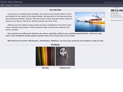 pacificwestgateway.com snapshot