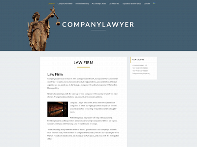 companylawyer.org snapshot
