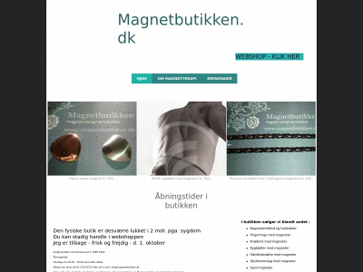 magnetbutikken.dk snapshot